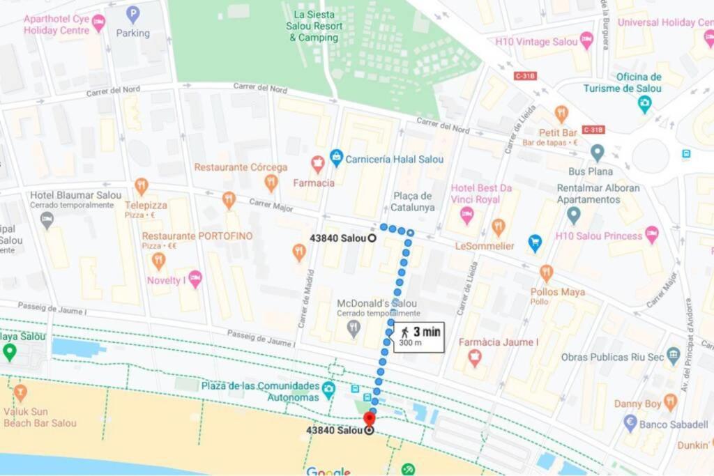 Renovado Apartamento En Zona Residencial A Pasos Del Mar سالو المظهر الخارجي الصورة